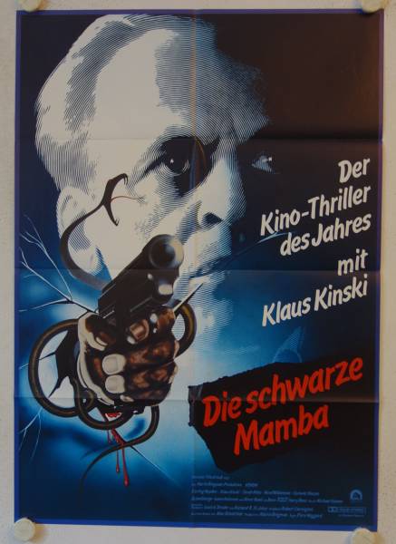 Die schwarze Mamba originales deutsches Filmplakat